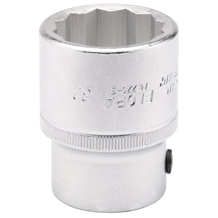 Elora-Bi-Hexagon-Socket,-3/4"-Sq.-Dr.,-32mm