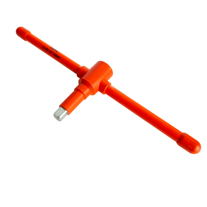 1,000v Insulated 1/2" Drive T Handle 100mm