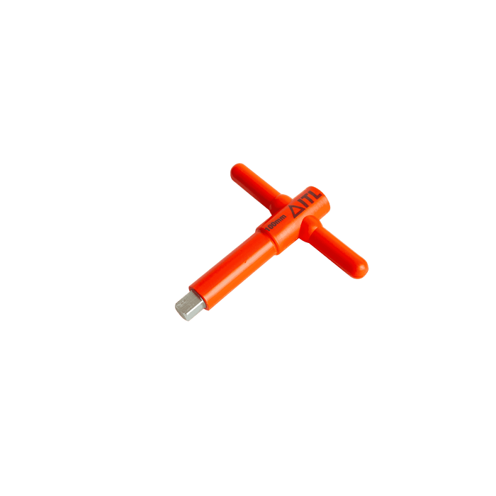 1,000v Insulated 3/8" Drive T Handle 100mm