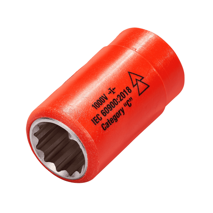 1,000v Insulated 1/2" Drive Socket 5/8"
