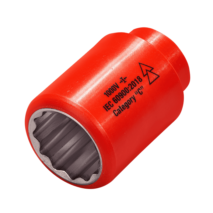 1,000v Insulated 1/2" Drive Socket 15/16"