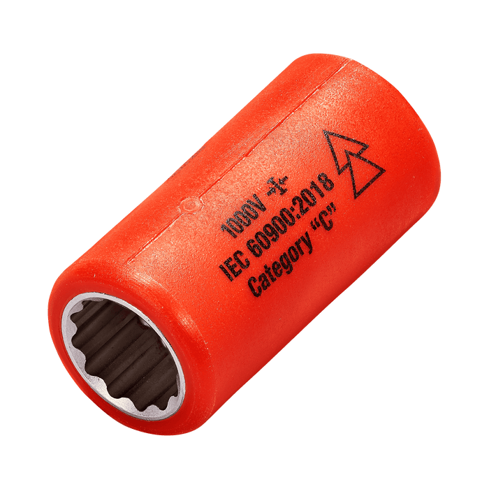 1,000v Insulated 3/8" Drive Socket 13mm