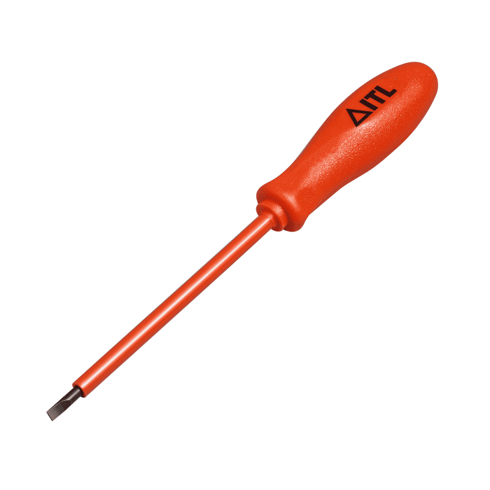 1,000v Insulated Slotted Terminal Screwdriver 75mm x 2.8 x 0.5
