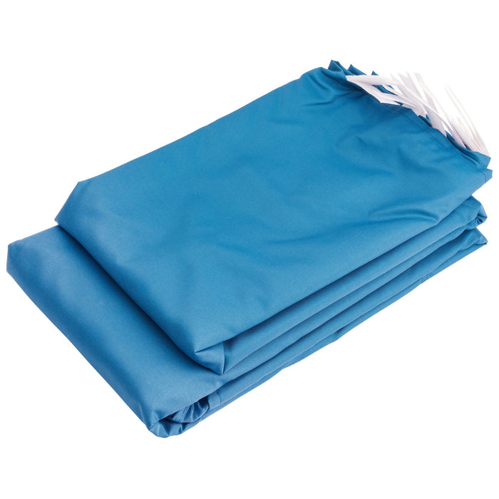 Gazebo-Side-Panels,-3-x-1.9m,-Blue-(Pack-of-2)