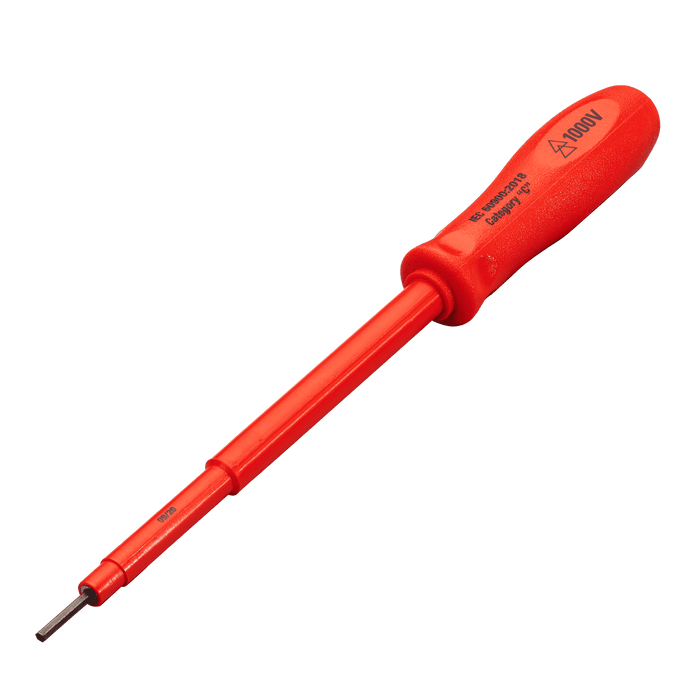 1,000v Insulated 1/8" Hex Screwdriver