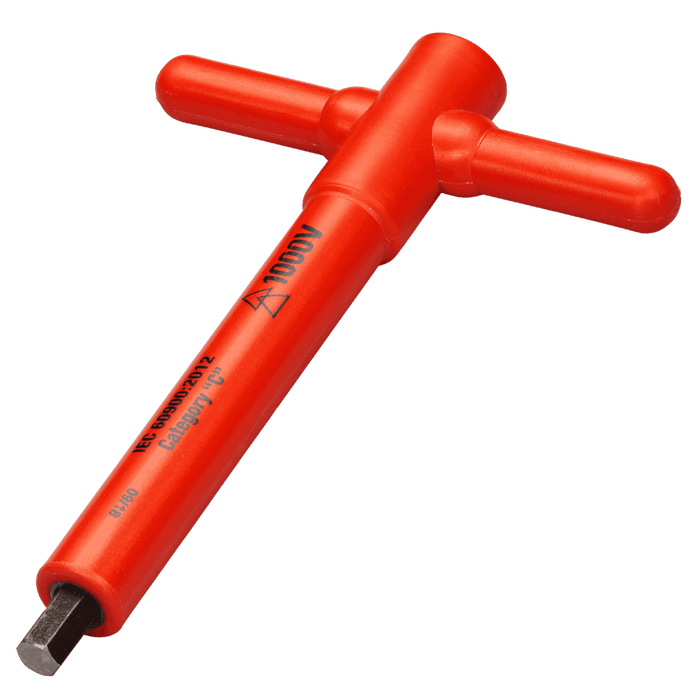 1,000v Insulated 8mm T Handle Hex Driver