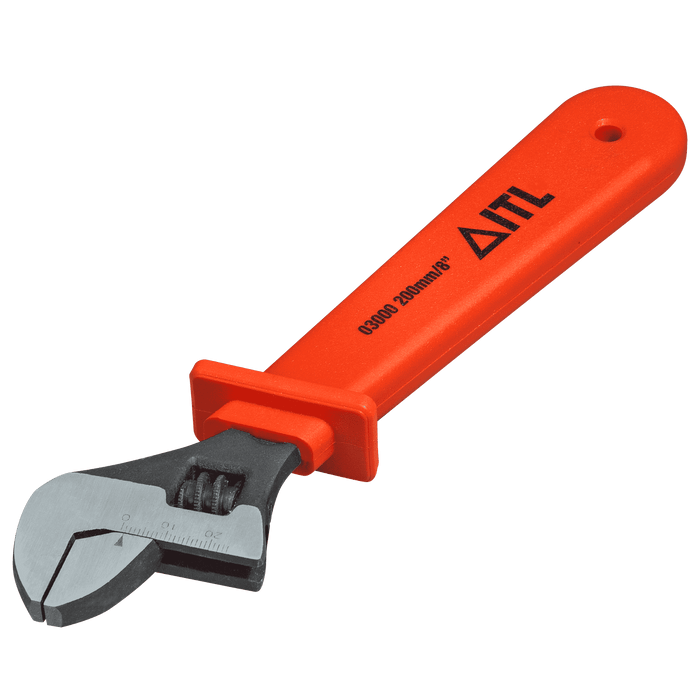 1,000v Insulated 8"/200mm Adjustable Spanner
