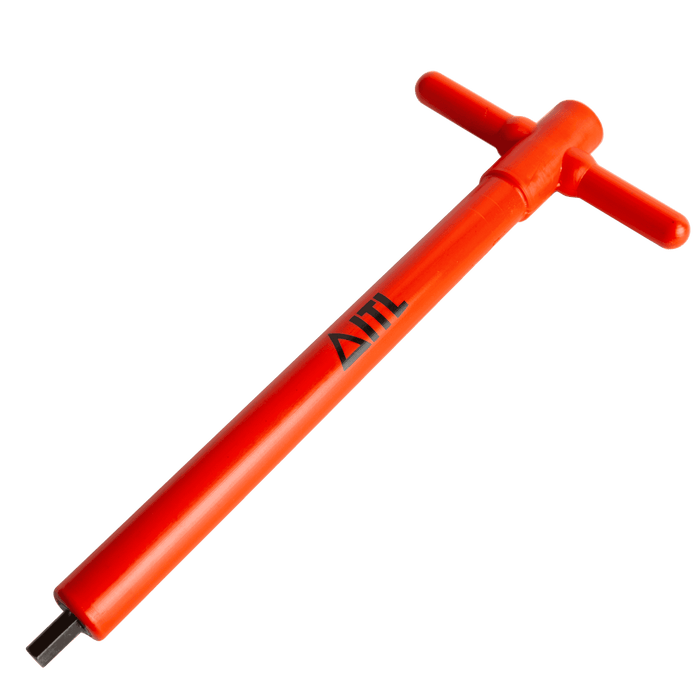 1,000v Insulated 1/8" T Handle Hex Key - 9" Length