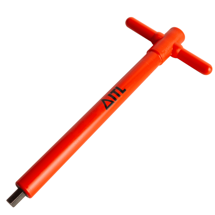 1,000v Insulated 1/4" T Handle Hex Key - 9" Length