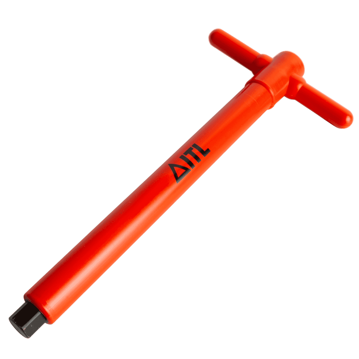 1,000v Insulated 1/2" T Handle Hex Key - 9" Length
