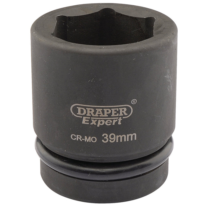 Draper-Expert-HI-TORQ®-6-Point-Impact-Socket,-1"-Sq.-Dr.,-39mm