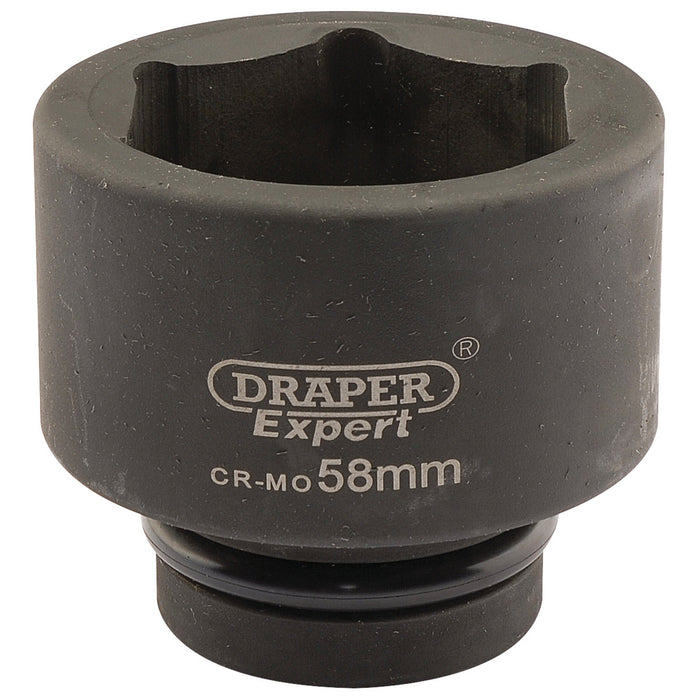Draper-Expert-HI-TORQ®-6-Point-Impact-Socket,-1"-Sq.-Dr.,-58mm