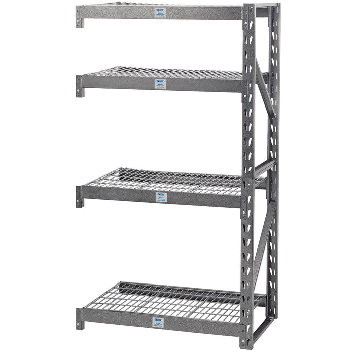 Expert-Heavy-Duty-Steel-4-Shelving-Extension-Unit,-1040-x-610-x-1830mm
