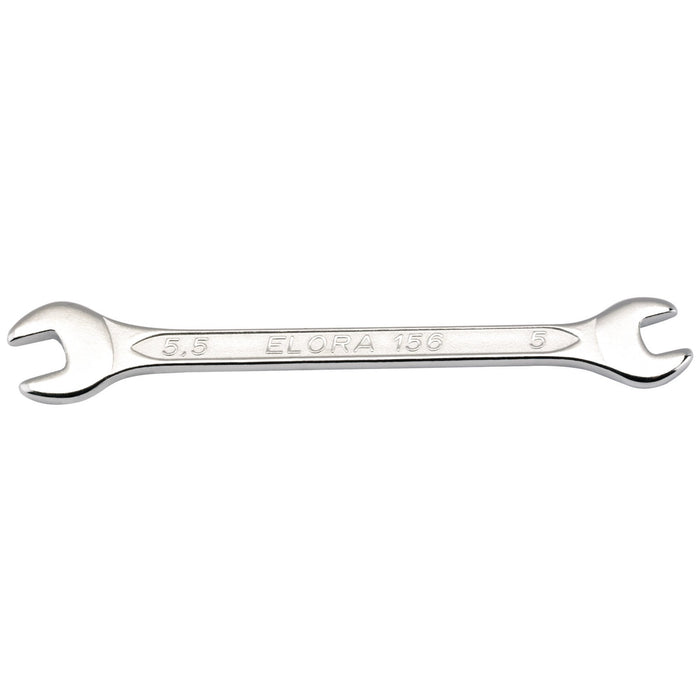Elora-Midget-Metric-Double-Open-End-Spanner,-5-x-5.5mm