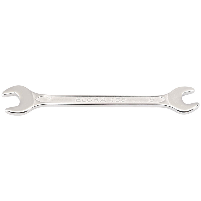 Elora-Midget-Metric-Double-Open-End-Spanner,-6-x-7mm