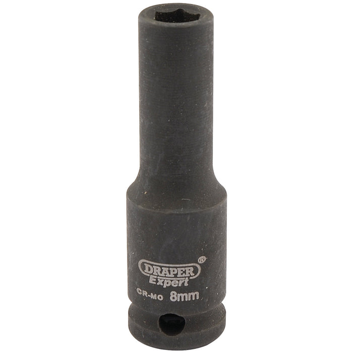 Draper-Expert-HI-TORQ®-6-Point-Deep-Impact-Socket,-3/8"-Sq.-Dr.,-8mm