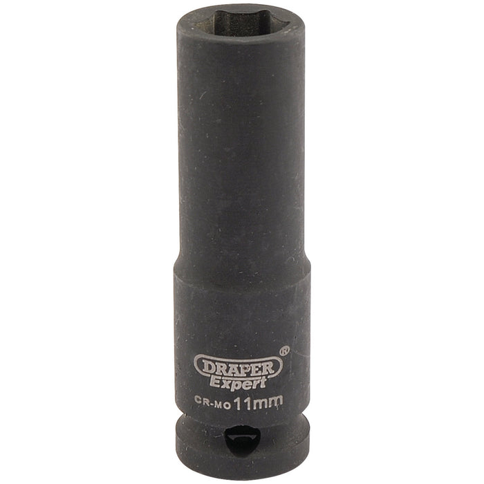 Draper-Expert-HI-TORQ®-6-Point-Deep-Impact-Socket,-3/8"-Sq.-Dr.,-11mm