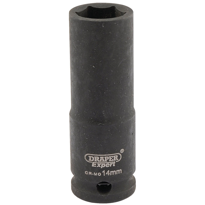 Draper-Expert-HI-TORQ®-6-Point-Deep-Impact-Socket,-3/8"-Sq.-Dr.,-14mm
