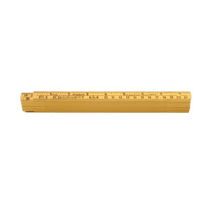 Non-Conductive Folding Rule 2m (metric / inch)