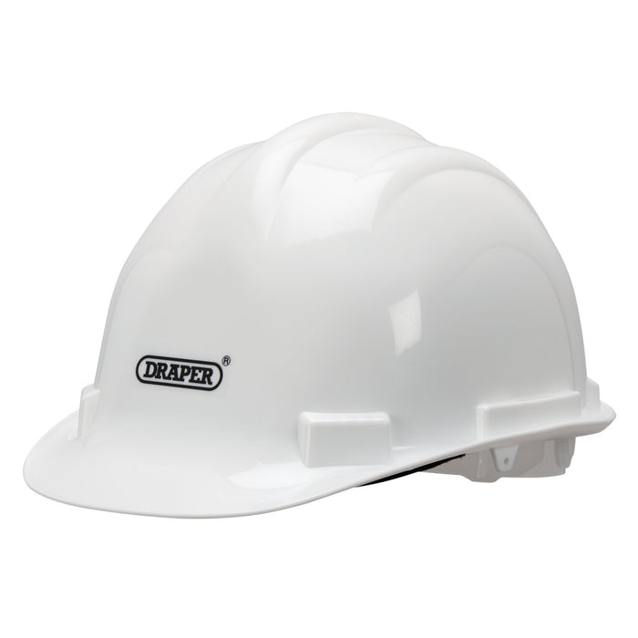 Safety-Helmet,-White