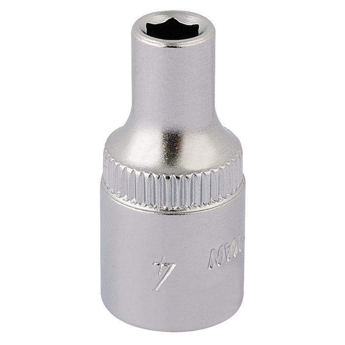 Elora-Hexagon-Socket,-1/4"-Sq.-Dr.,-4mm
