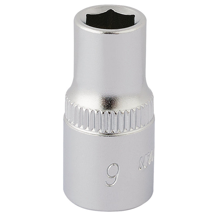 Elora-Hexagon-Socket,-1/4"-Sq.-Dr.,-6mm
