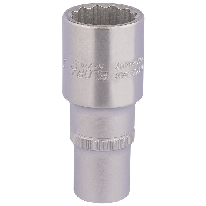 Elora-Deep-Bi-Hexagon-Socket,-1/2"-Sq.-Dr.,-24mm