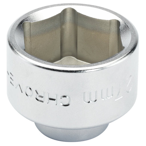 Oil-Filter-Cap-Socket,-3/8"-Sq.-Dr.,-27mm