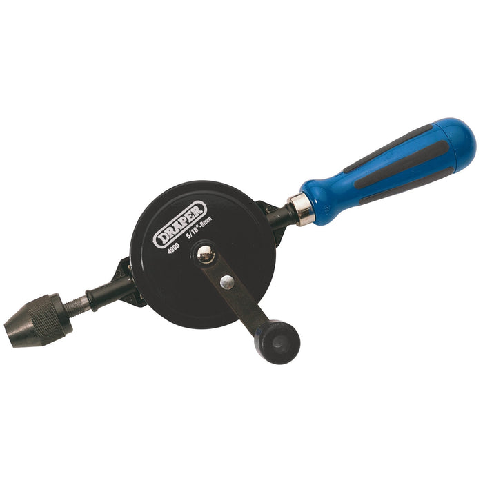 Chuck-Double-Pinion-Hand-Drill,-8mm/5/16"