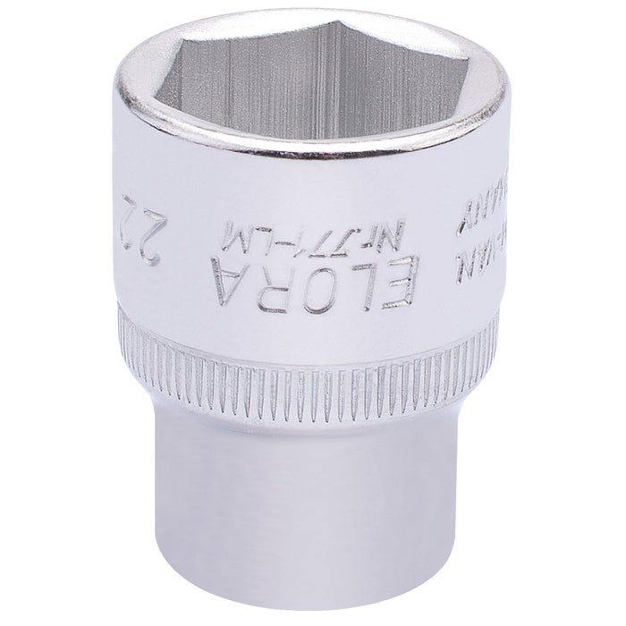 Elora-Hexagon-Socket,-1/2"-Sq.-Dr.,-22mm