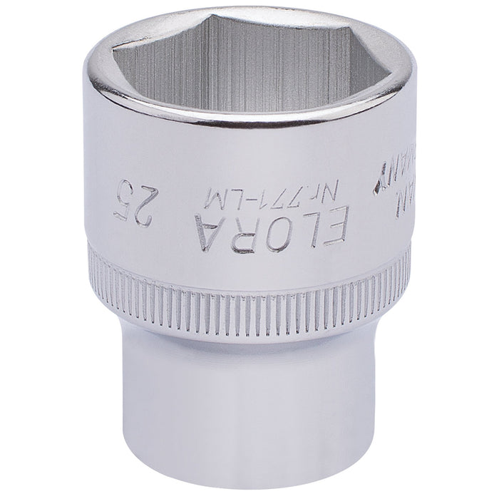 Elora-Hexagon-Socket,-1/2"-Sq.-Dr.,-25mm
