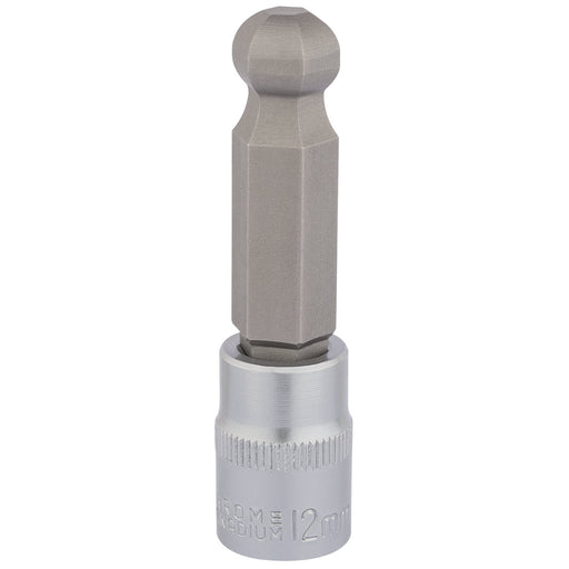 Ball-End-Hexagonal-Socket-Bits,-3/8"-Sq.-Dr.,-12mm