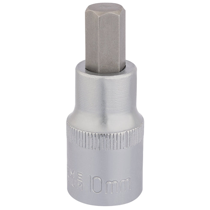 Hexagonal-Socket-Bits,-1/2"-Sq.-Dr.,-10mm