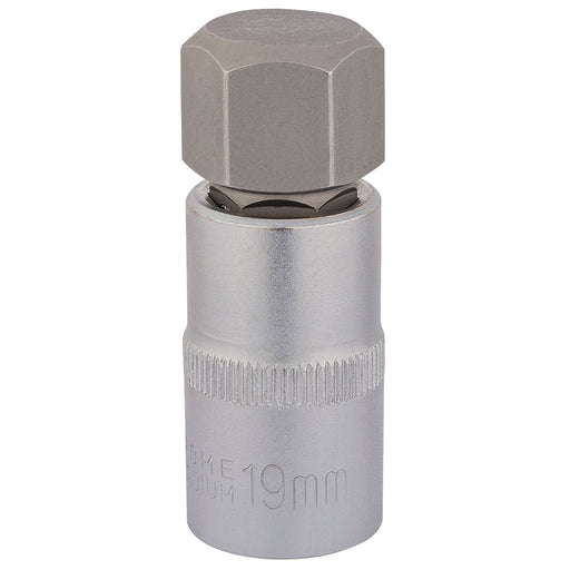 Hexagonal-Socket-Bits,-1/2"-Sq.-Dr.,-19mm