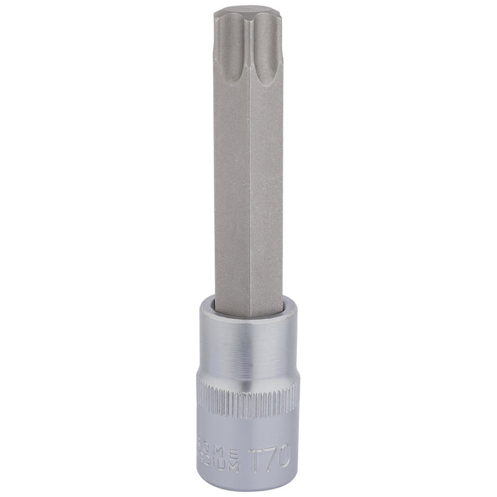 Draper-TX-STAR®-Socket-Bit,-1/2"-Sq.-Dr.,-T70-x-100mm