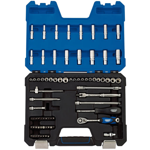 MM/AF-Combined-Socket-Set,-1/4"-Sq.-Dr.-(75-Piece)