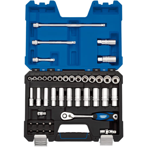Draper-Expert-Multi-Drive®-Metric-Socket-Set,-3/8"-Sq.-Dr.-(42-Piece)