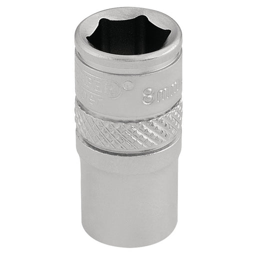 Socket,-1/4"-Sq.-Dr.,-8mm