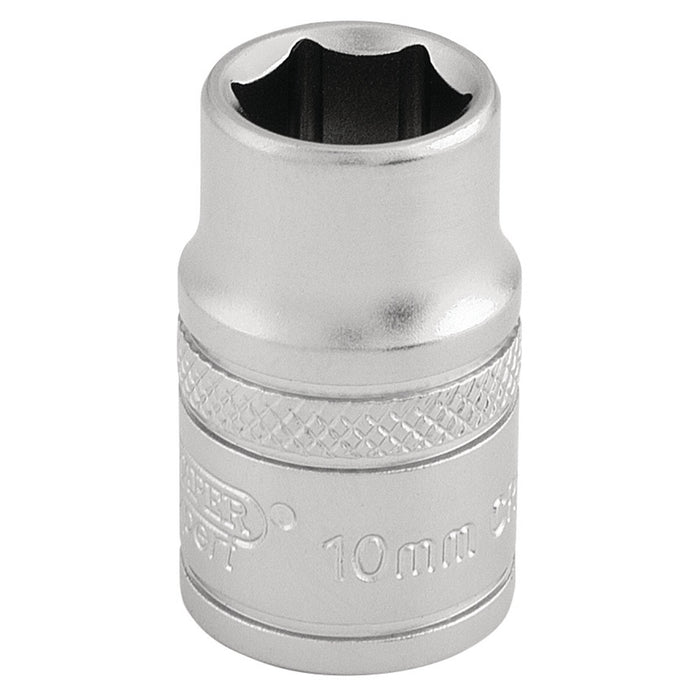 6-Point-Metric-Socket,-3/8"-Sq.-Dr.,-10mm