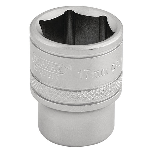 6-Point-Metric-Socket,-3/8"-Sq.-Dr.,-17mm