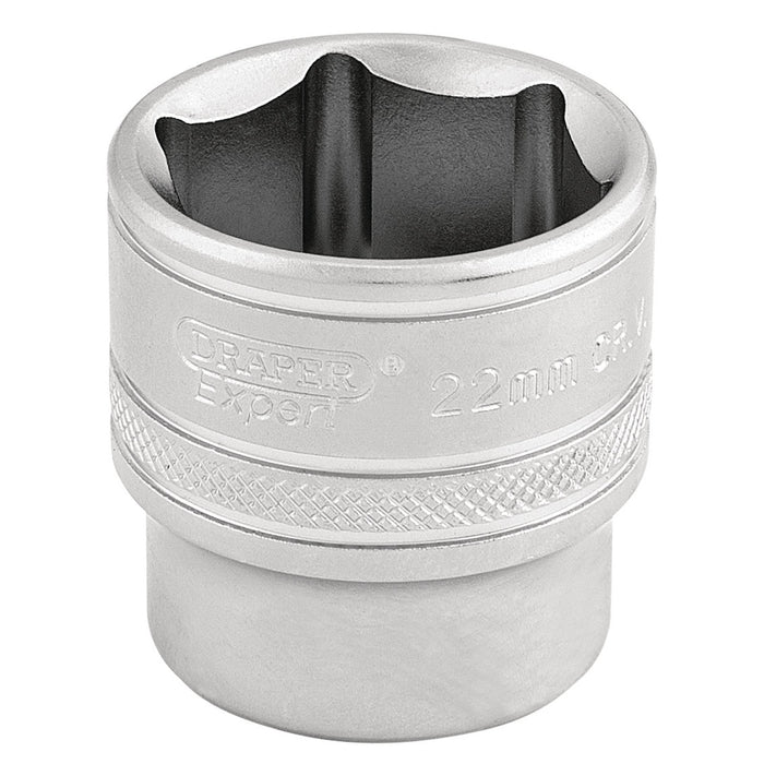 6-Point-Metric-Socket,-3/8"-Sq.-Dr.,-22mm