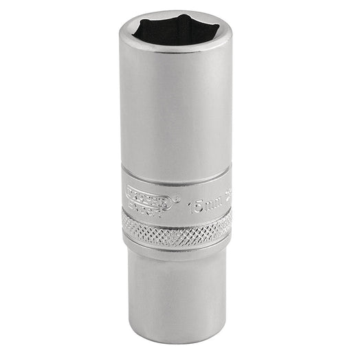 6-Point-Metric-Deep-Socket,-3/8"-Sq.-Dr.,-15mm