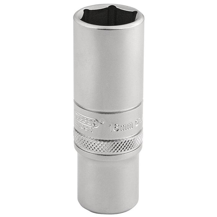 Draper-Expert-6-Point-Metric-Socket,-3/8"-Sq.-Dr.,-16mm