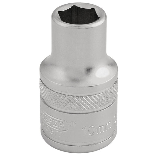 6-Point-Metric-Socket,-1/2"-Sq.-Dr.,-10mm