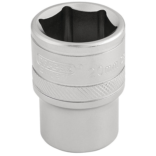 6-Point-Metric-Socket,-1/2"-Sq.-Dr.,-20mm