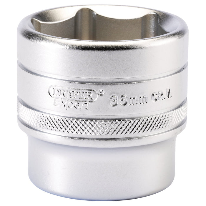 6-Point-Metric-Socket,-1/2"-Sq.-Dr.,-36mm