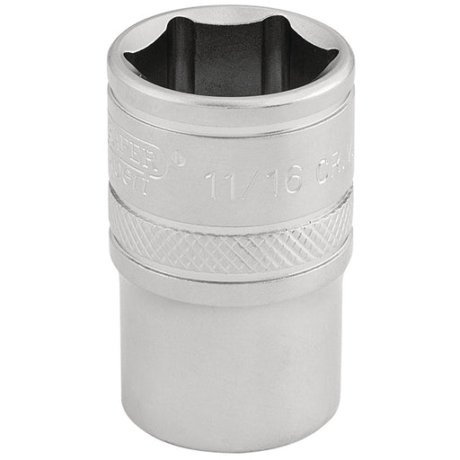 6-Point-Imperial-Socket,-1/2"-Sq.-Dr.,-11/16"