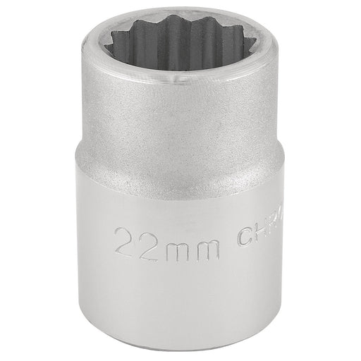 12-Point-Socket,-3/4"-Sq.-Dr.,-22mm