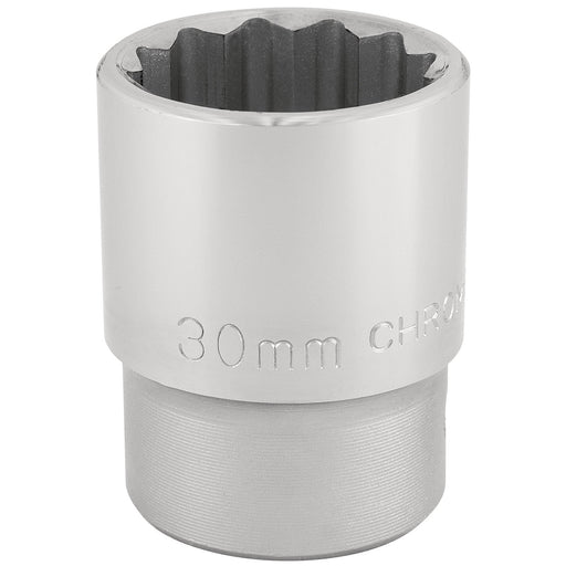 12-Point-Socket,-3/4"-Sq.-Dr.,-30mm