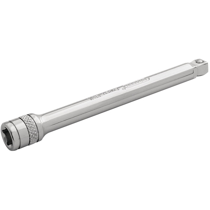 Draper-Expert-Wobble-Extension-Bar,-1/4"-Sq.-Dr.,-100mm,-Polished-Chrome